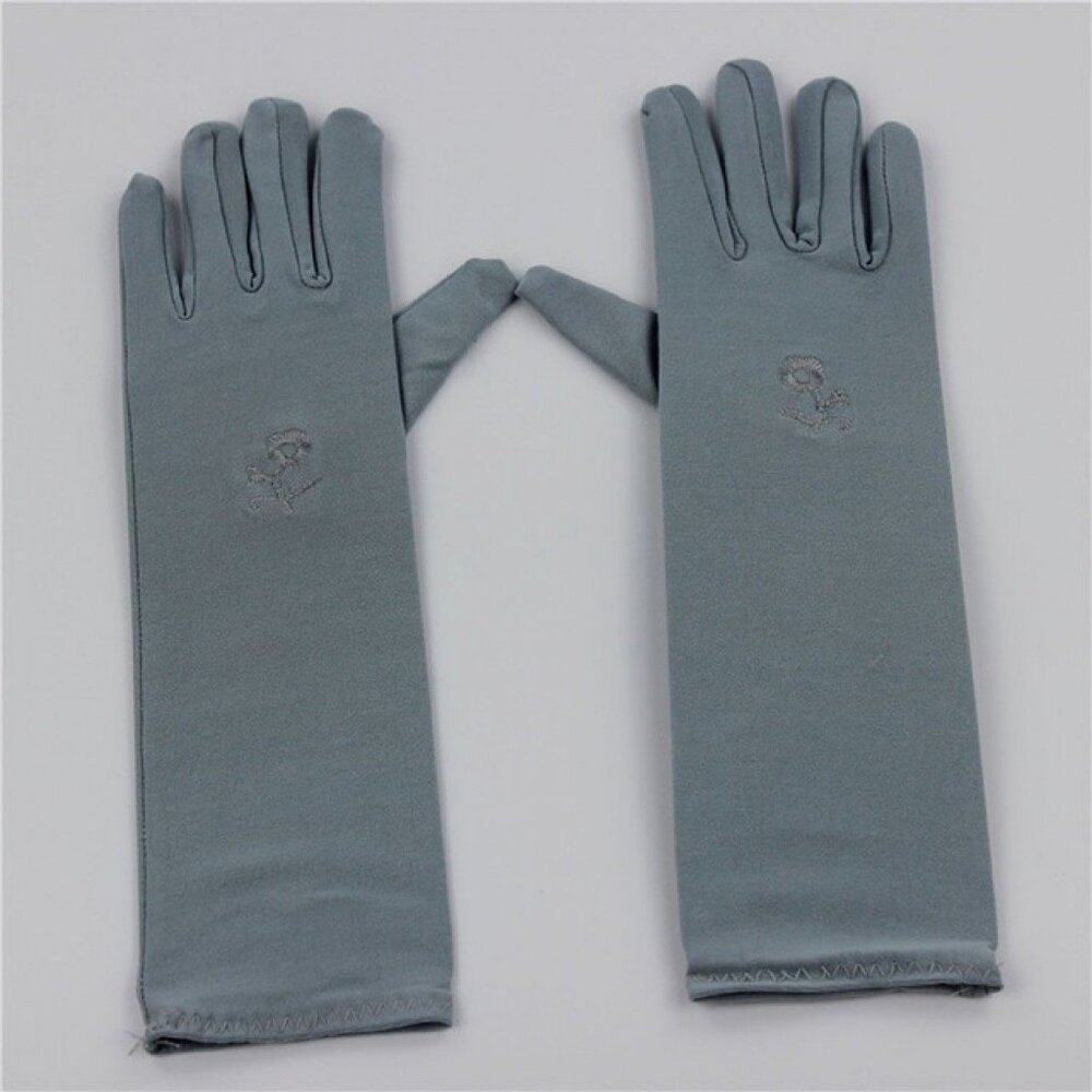 Grey Muslim Hand Gloves